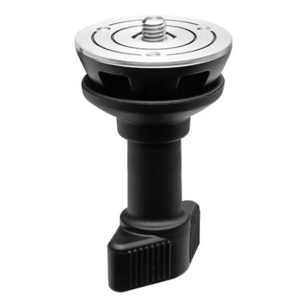 Manfrotto 560BALLSHX - półkula poziomująca z krótką rączką, 60mm, gwint 3/8